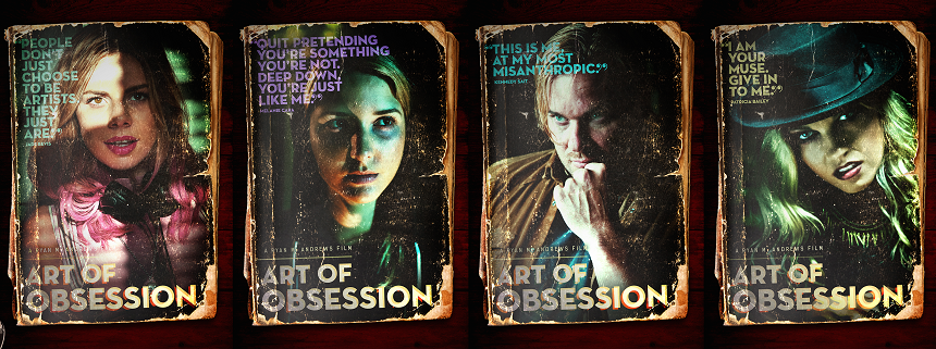 ART OF OBSESSION: Trailer Debut For a New Psychological Thriller From SAVE YOURSELF's Ryan M. Andrews